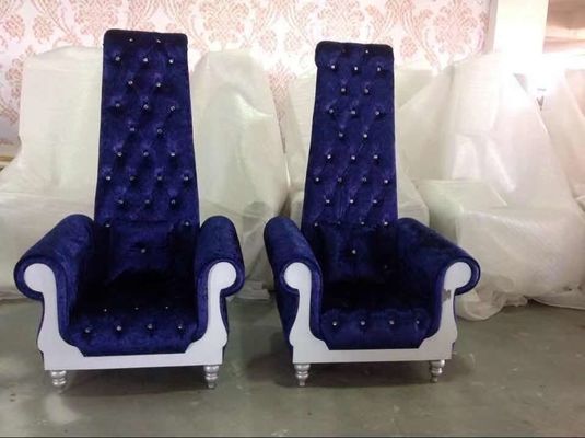 parte posteriore Sofa Wedding Beauty Salon Furniture di re Royal Throne Chair di 80*75*182cm alta