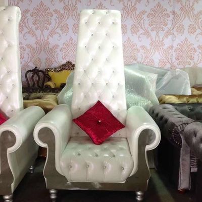 parte posteriore Sofa Wedding Beauty Salon Furniture di re Royal Throne Chair di 80*75*182cm alta