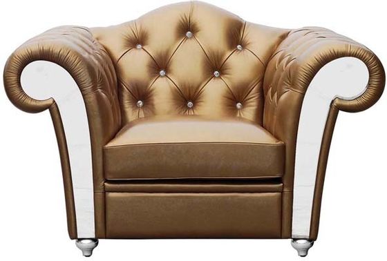 Stanza di cuoio di lusso leggera moderna grigia di Sofa Comfortable Soft For Living del Recliner dello SGS