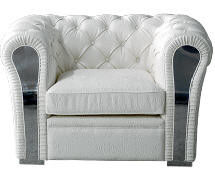 Stanza di cuoio di lusso leggera moderna grigia di Sofa Comfortable Soft For Living del Recliner dello SGS