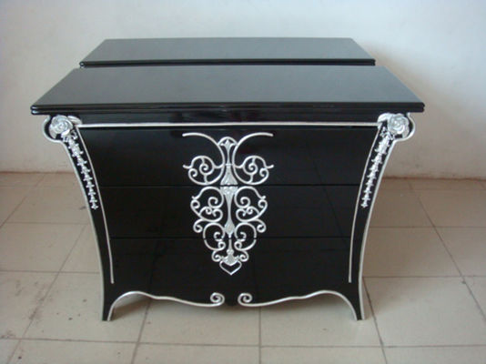 Retro Governo di stoccaggio dipinto casa rustica dei Governi della credenza di legno del cassetto
