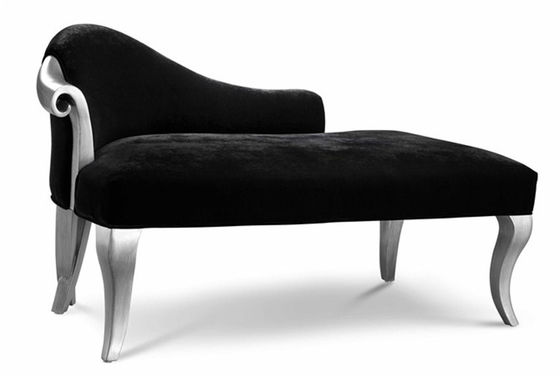 Lo stile italiano Chaise Lounge Solid Wood Hand di lusso ha scolpito le chaise 1865*820*840mm