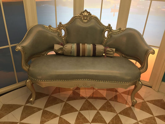 Chaise Lounge di lusso francese bianca