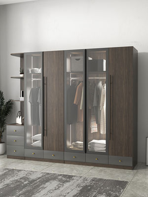 gabinetto di legno del portello scorrevole del cassetto del pannello del guardaroba semplice moderno rurale cinque stelle dell'hotel
