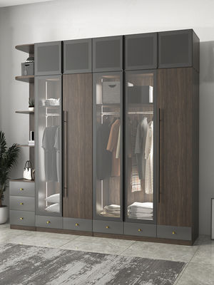 gabinetto di legno del portello scorrevole del cassetto del pannello del guardaroba semplice moderno rurale cinque stelle dell'hotel