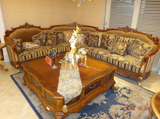 Sofà d'angolo francese di 4 Seater