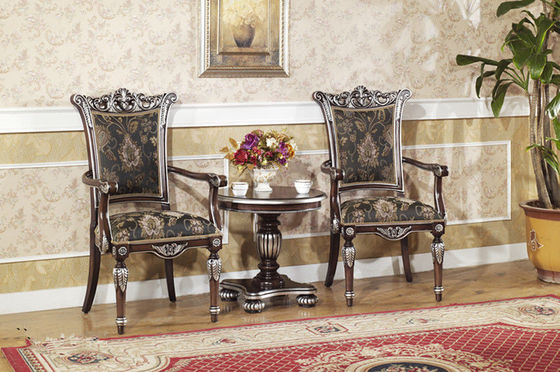 Poltrona classica moderna singolo Sofa Chair Hotel Cafe Home di svago del tessuto che pranza salotto