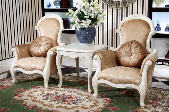Poltrona classica moderna singolo Sofa Chair Hotel Cafe Home di svago del tessuto che pranza salotto