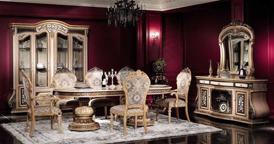 Tavolo da pranzo reale 6 Seater della quercia