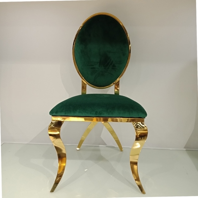Sedia elegante di evento di nozze del velluto del classico assortito di colore